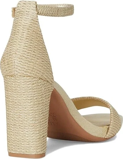 Naturalizer Joy Women's Shoes Natural Gold Woven Fabric : 12 M (B), Leather - Image 4