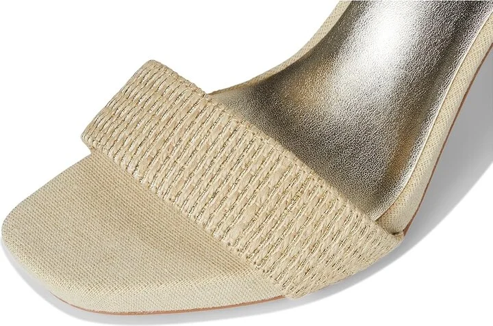 Naturalizer Joy Women's Shoes Natural Gold Woven Fabric : 12 M (B), Leather - Image 7
