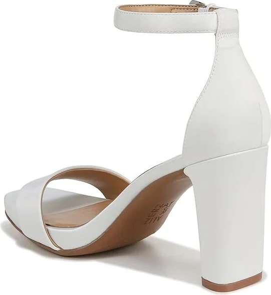 Naturalizer Joy Women's Shoes Pearl White Satin : 9.5 W (C) - Image 4