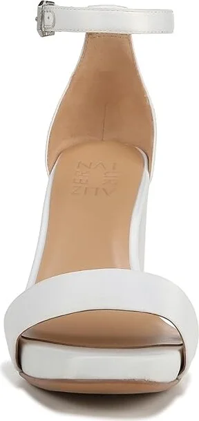 Naturalizer Joy Women's Shoes Pearl White Satin : 9.5 W (C) - Image 5