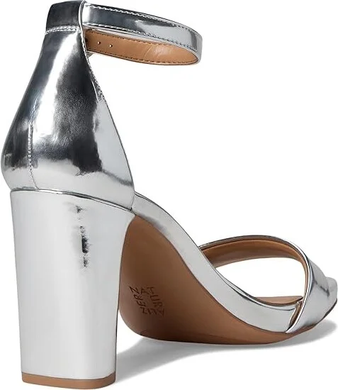 Naturalizer Joy Women's Shoes Silver : 10.5 M (B), Leather - Image 4
