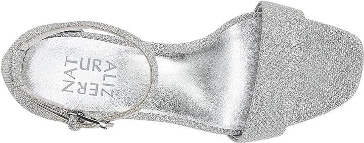 Naturalizer Joy Women's Shoes Silver Fab Fabric : 10 M (B) - Image 2