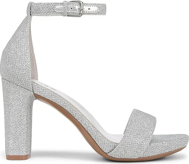 Naturalizer Joy Women's Shoes Silver Fab Fabric : 10 M (B) - Image 7