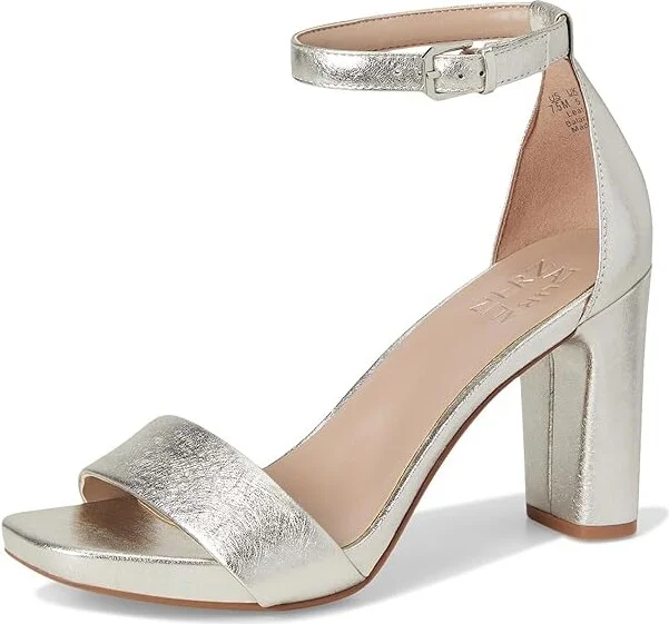 Naturalizer Joy Women's Shoes Silver Sand : 5 M (B), Leather - Image 5
