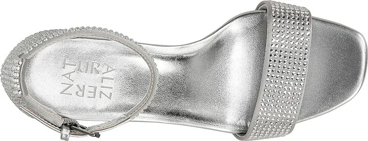 Naturalizer Joy Women's Shoes Silver Satin : 11 W (C) - Image 2