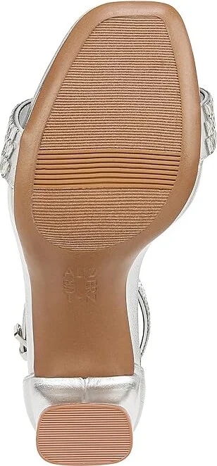 Naturalizer Joy Women's Shoes Silver Satin Synthetic : 9.5 M (B) - Image 3