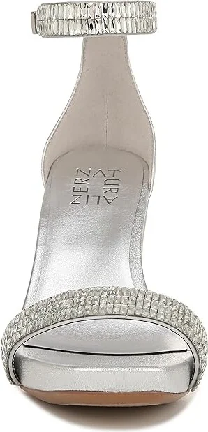 Naturalizer Joy Women's Shoes Silver Satin Synthetic : 9.5 M (B) - Image 5
