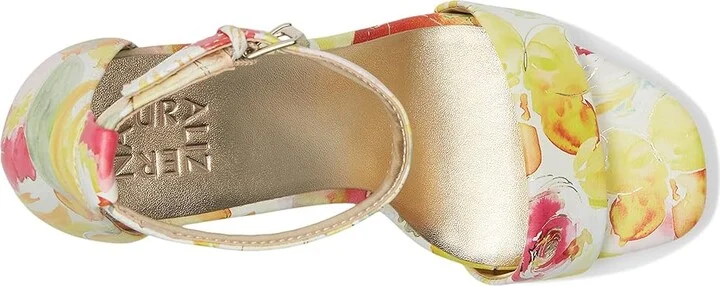 Naturalizer Joy Women's Shoes Sunlight Yellow Floral Leather : 11 W (C) - Image 2