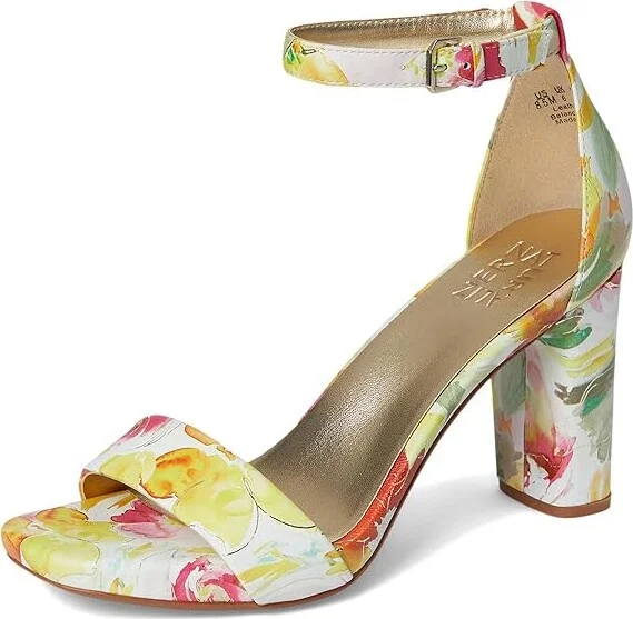 Naturalizer Joy Women's Shoes Sunlight Yellow Floral Leather : 11 W (C) - Image 5