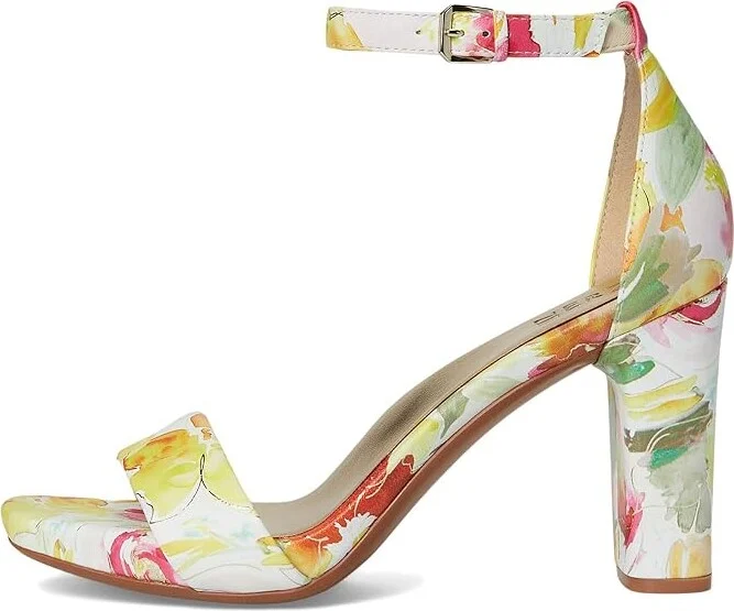 Naturalizer Joy Women's Shoes Sunlight Yellow Floral Leather : 11 W (C) - Image 6