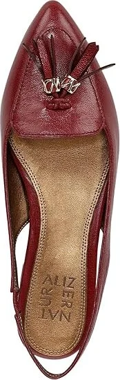 Naturalizer Juliana Slingbacks Women's Maryjane Shoes Cranberry Leather : 7.5 W (C) - Image 2