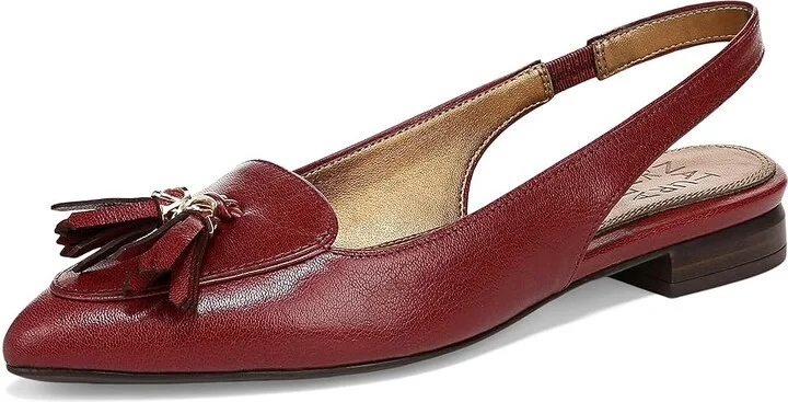 Naturalizer Juliana Slingbacks Women's Maryjane Shoes Cranberry Leather : 7.5 W (C) - Image 3