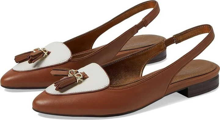 Naturalizer Juliana Slingbacks Women's Maryjane Shoes English Tea Leather : 8.5 M (B)