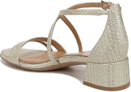 Naturalizer June Ankle Straps Women's Sandals Cremosa Taupe Leather : 6 M (B) - Image 4