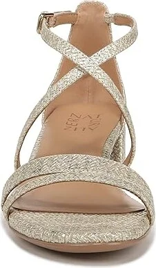 Naturalizer June Ankle Straps Women's Sandals Cremosa Taupe Leather : 6 M (B) - Image 5