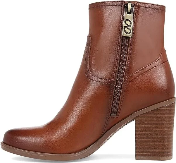 Naturalizer Kalina Bootie Women's Boots Cider Spice Brown Suede : 10 W (C), Leather/Rubber - Image 5