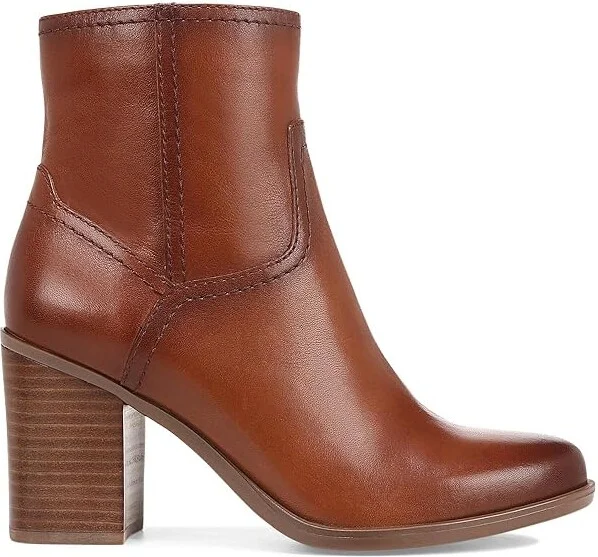 Naturalizer Kalina Bootie Women's Boots Cider Spice Brown Suede : 10 W (C), Leather/Rubber - Image 6