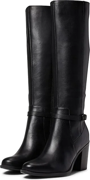 Naturalizer Kalina Narrow Shaft Women's Shoes Black Leather : 6.5 M (B)