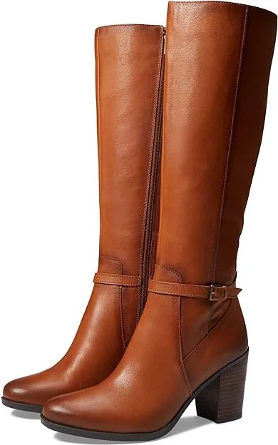 Naturalizer Kalina Narrow Shaft Women's Shoes Cider Narrow Calf : 10 M (B), Leather