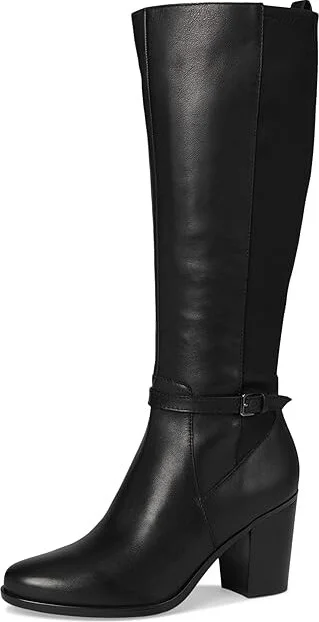 Naturalizer Kalina-Stretch Boots Women's Boots Black Leather and Fabric : 7.5 M (B), Leather/Textile - Image 5