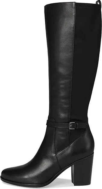 Naturalizer Kalina-Stretch Boots Women's Boots Black Leather and Fabric : 7.5 M (B), Leather/Textile - Image 6