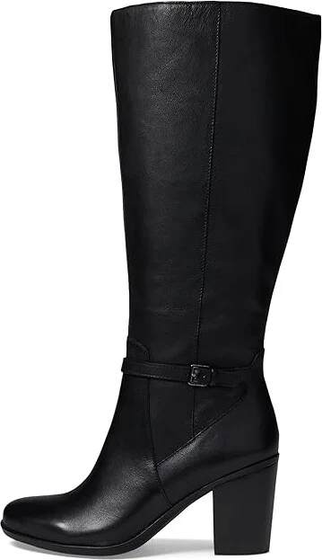 Naturalizer Kalina Wide Shaft Women's Shoes Black Leather : 11 WW (E) - Image 6