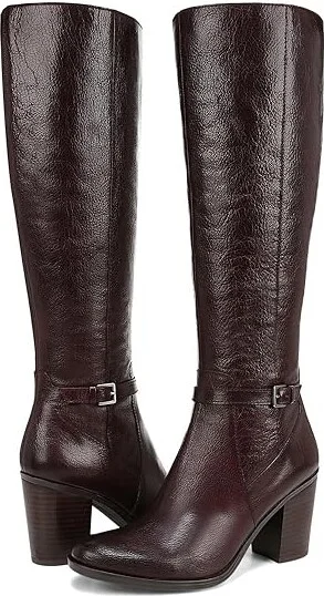 Naturalizer Kalina Wide Shaft Women's Shoes Wine Leather : 11 M (B) - Image 5