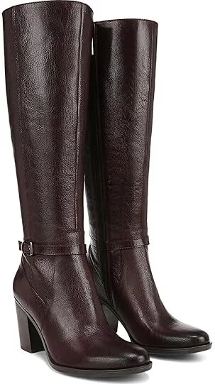 Naturalizer Kalina Women's Shoes Wine Leather : 9.5 W (C)