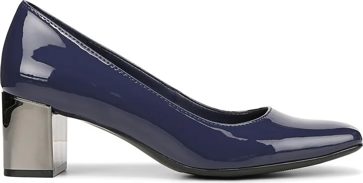 Naturalizer Karina Women's Shoes Midnight Blue : 9 W (C), Suede/Leather - Image 7