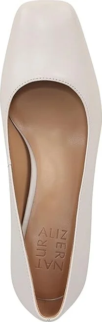 Naturalizer Karina Women's Shoes Satin Pearl Leather : 9.5 W (C), Suede/Leather - Image 2