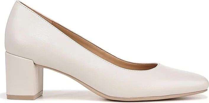 Naturalizer Karina Women's Shoes Satin Pearl Leather : 9.5 W (C), Suede/Leather - Image 6