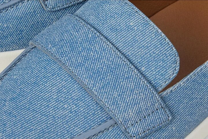 Naturalizer Karis Women's 1-2 inch heel Shoes Denim Blue Suede : 7.5 W (C), Leather/Suede - Image 7