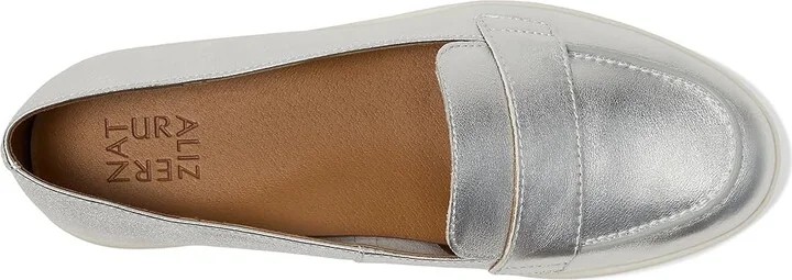 Naturalizer Karis Women's 1-2 inch heel Shoes Silver Leather : 12 M (B) - Image 2