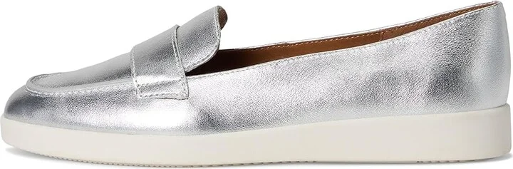 Naturalizer Karis Women's 1-2 inch heel Shoes Silver Leather : 12 M (B) - Image 6