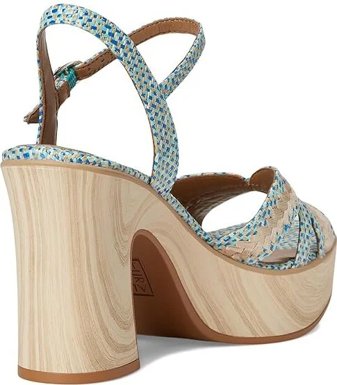 Naturalizer Katalina Women's Wedge Shoes Blue Weave Fabric : 12 M (B), Synthetic - Image 4