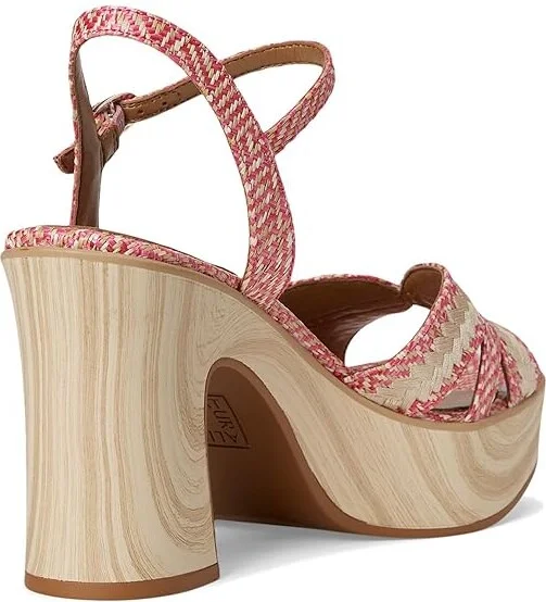 Naturalizer Katalina Women's Wedge Shoes Pink Weave Fabric : 8.5 M (B), Synthetic - Image 4