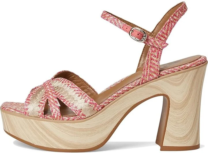 Naturalizer Katalina Women's Wedge Shoes Pink Weave Fabric : 8.5 M (B), Synthetic - Image 6