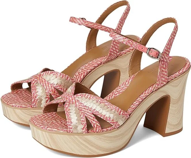 Naturalizer Katalina Women's Wedge Shoes Pink Weave Fabric : 8.5 M (B), Synthetic
