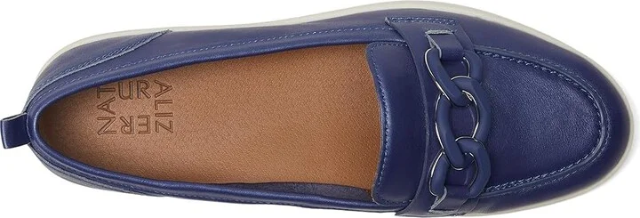 Naturalizer Kateri Women's Shoes Future Dusk Blue Leather : 12 W (C) - Image 2
