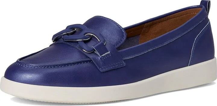 Naturalizer Kateri Women's Shoes Future Dusk Blue Leather : 12 W (C) - Image 5