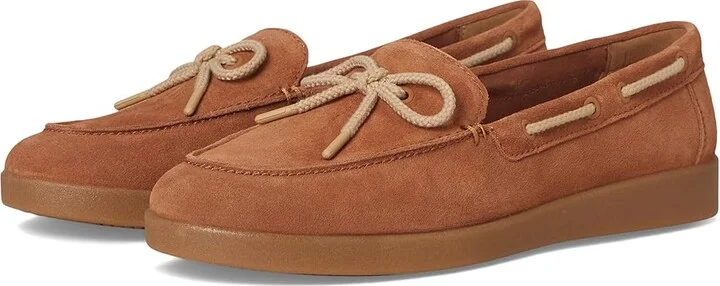 Naturalizer Keelboat Women's Shoes English Tea Brown Suede : 7.5 M (B), Leather/Suede