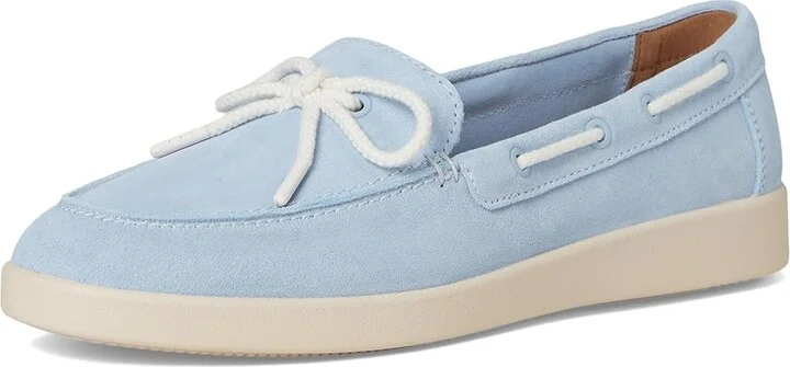 Naturalizer Keelboat Women's Shoes Ice Blue Suede : 7 W (C), Leather/Suede - Image 5
