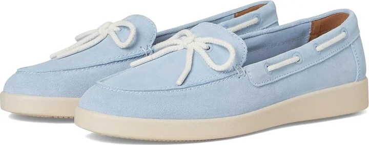 Naturalizer Keelboat Women's Shoes Ice Blue Suede : 7 W (C), Leather/Suede