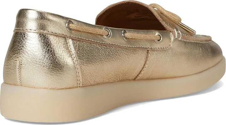 Naturalizer Keelboat Women's Shoes Soft Gold Leather : 7 M (B), Leather/Suede - Image 4