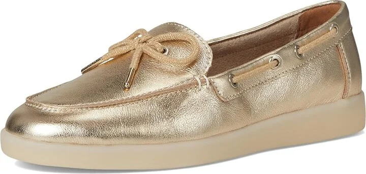 Naturalizer Keelboat Women's Shoes Soft Gold Leather : 7 M (B), Leather/Suede - Image 5