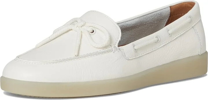 Naturalizer Keelboat Women's Shoes Warm White : 9.5 W (C), Leather/Suede - Image 5