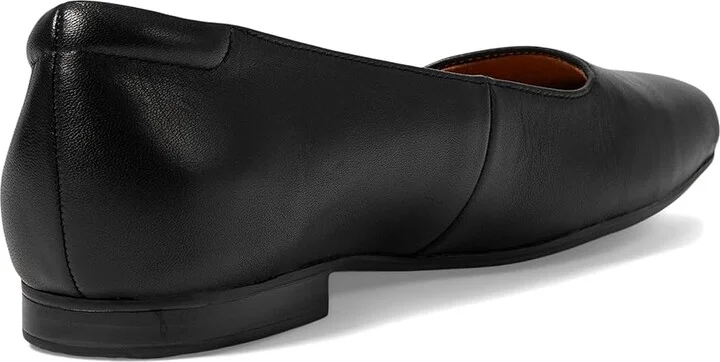 Naturalizer Kelly Ballet Women's Flat Shoes Black Leather : 6 W (C) - Image 4