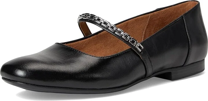 Naturalizer Kelly Chain Women's Shoes Black Faux Leather : 6 M (B) - Image 5