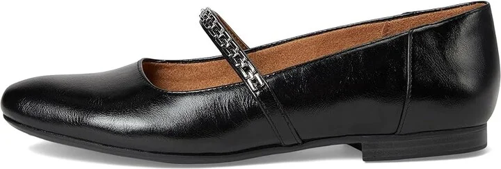 Naturalizer Kelly Chain Women's Shoes Black Faux Leather : 6 M (B) - Image 6