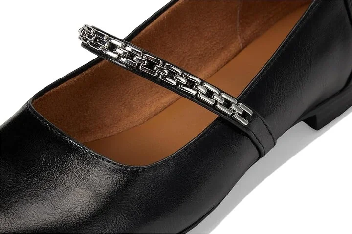 Naturalizer Kelly Chain Women's Shoes Black Faux Leather : 6 M (B) - Image 7